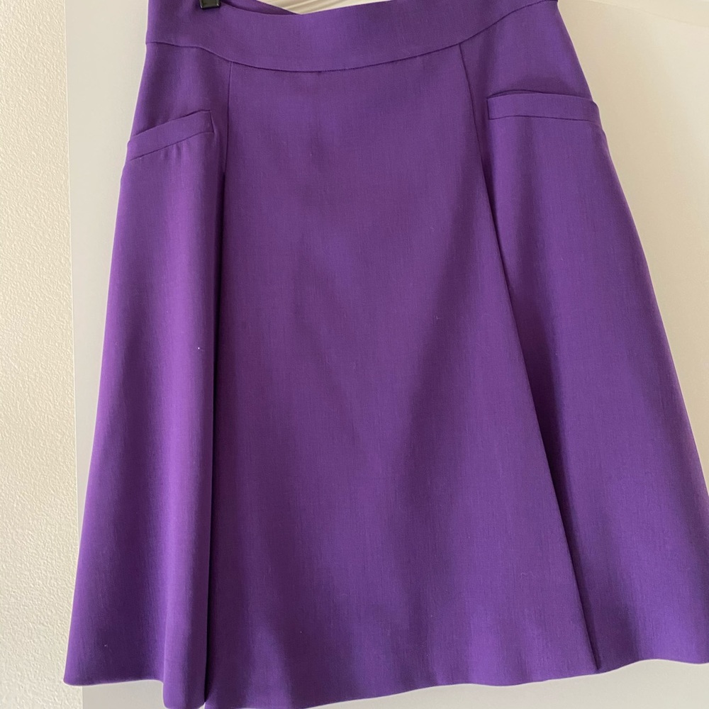 Fendi wool crepe skirt